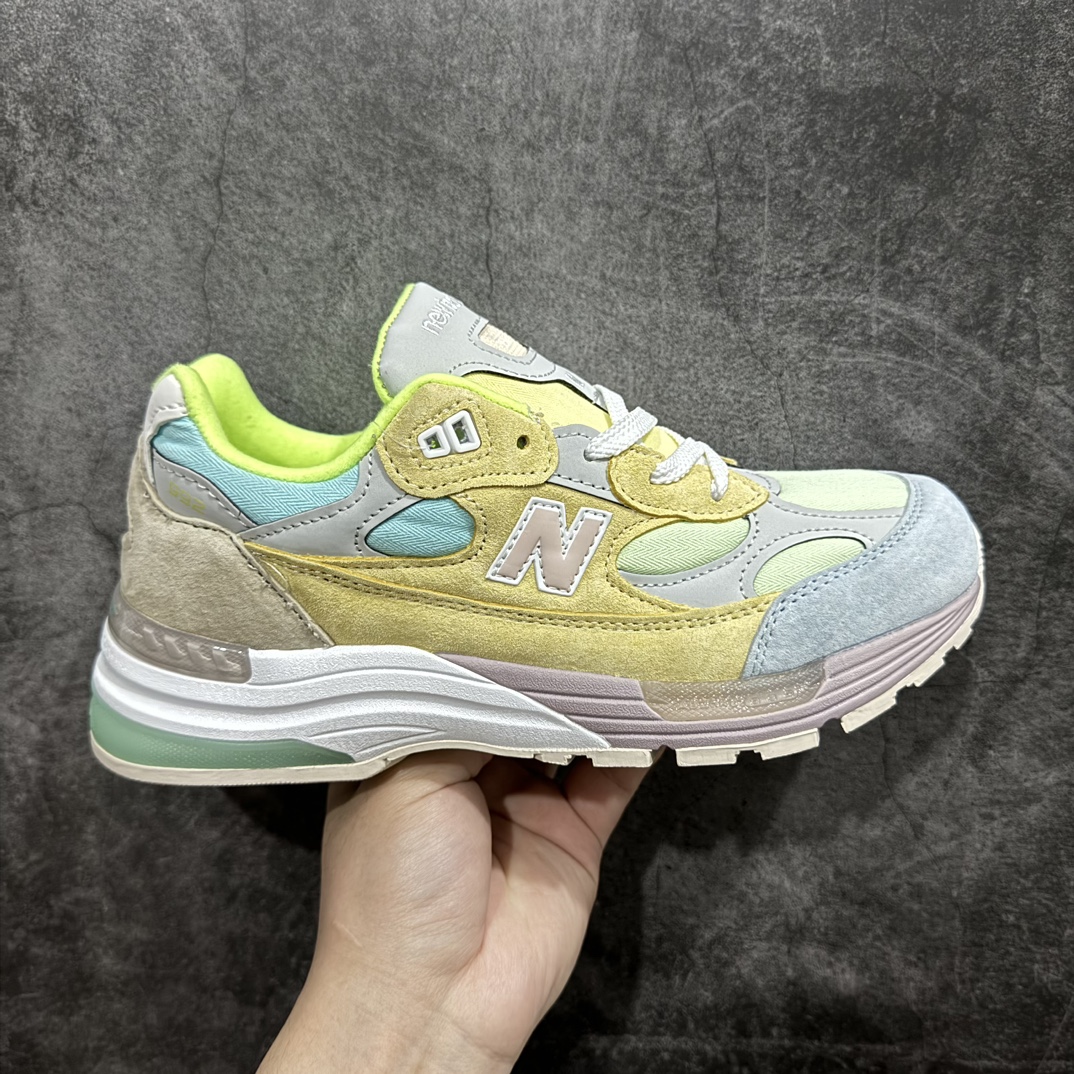 纯原版本NewBalance新百伦NB992总统复古慢跑鞋马卡龙M992AB正确3M反光细节原楦原纸版开