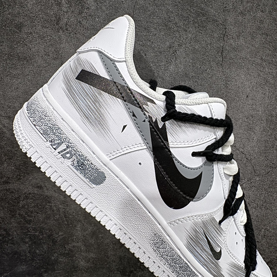 图片[7]-【公司级】Nike Air Force 1 Low 07 手绘 断裂时空 三钩阴影 结构 水泥灰n原楦头原纸板 打造纯正低帮空军版型 专注外贸渠道 全掌内置蜂窝气垫原盒配件 原厂中底钢印、拉帮完美官方货号：ZH0316 011 Size：36 36.5 37.5 38 38.5 39 40 40.5 41 42 42.5 43 44 44.5 45 编码：HGX310320-莆田鞋批发中心