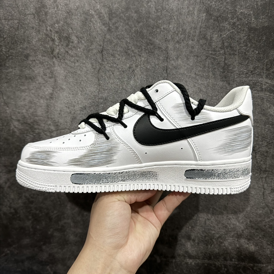 图片[2]-【公司级】Nike Air Force 1 Low 07 手绘 断裂时空 三钩阴影 结构 水泥灰n原楦头原纸板 打造纯正低帮空军版型 专注外贸渠道 全掌内置蜂窝气垫原盒配件 原厂中底钢印、拉帮完美官方货号：ZH0316 011 Size：36 36.5 37.5 38 38.5 39 40 40.5 41 42 42.5 43 44 44.5 45 编码：HGX310320-莆田鞋批发中心