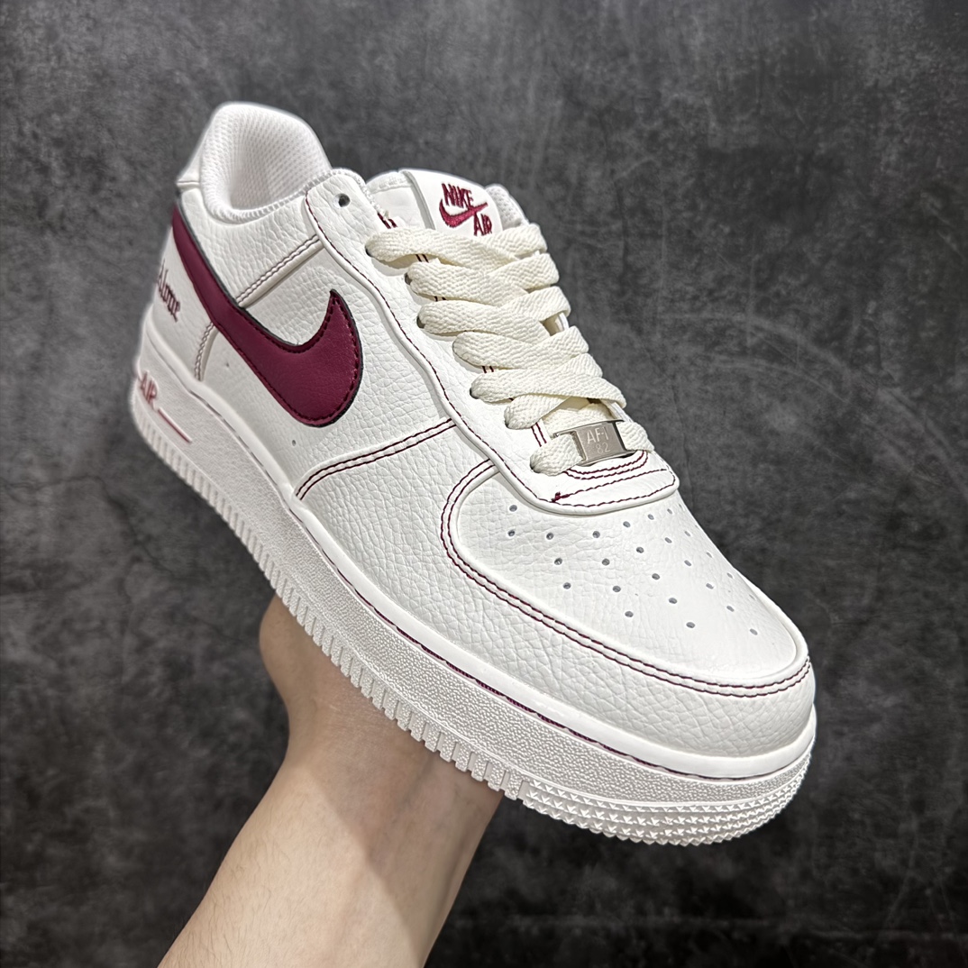 图片[3]-【公司级】Nike Air Force 1 Low 07 x VLONE 白酒红n原楦头原纸板 打造纯正低帮空军版型 专注外贸渠道 全掌内置蜂窝气垫原盒配件 原厂中底钢印、拉帮完美官方货号：AA5360 010 Size：36 36.5 37.5 38 38.5 39 40 40.5 41 42 42.5 43 44 44.5 45 编码：HXS290300-莆田鞋批发中心