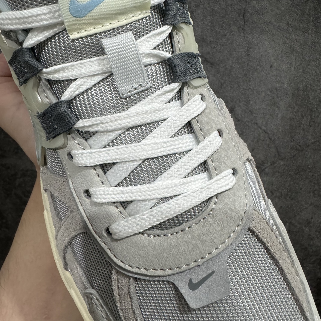 纯原特供版NikeV2KRun减震防滑耐磨低帮跑步鞋浅玉灰FZ3596-072市场最强版本完美版型细节一