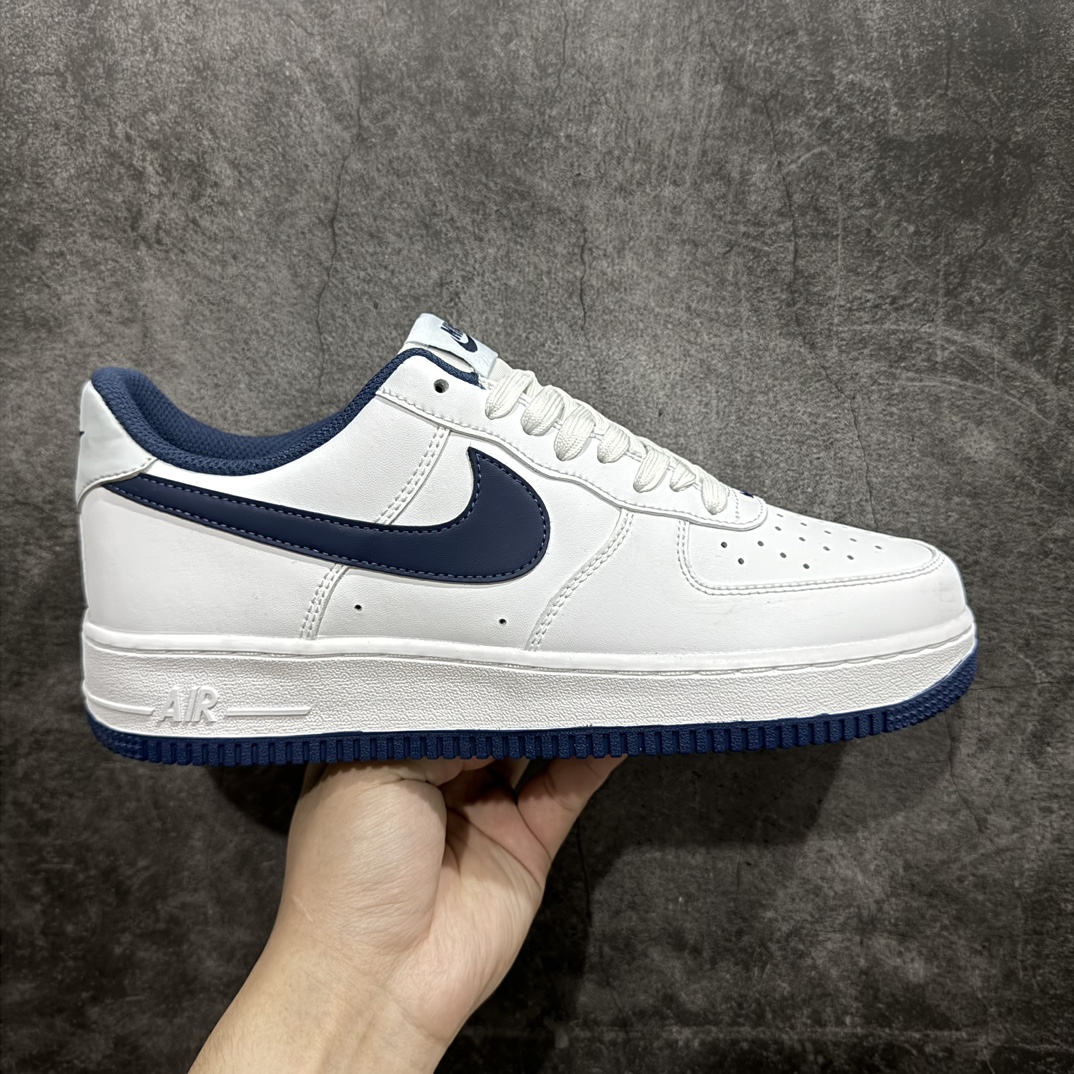 【公司级】Nike Air Force 1 Low 07 白深蓝 空军一号低帮休闲运动板鞋原楦头原纸板 打造纯正低帮空军版型 专注外贸渠道 全掌内置蜂窝气垫原盒配件 原厂中底钢印、拉帮完美货号：FV5948-104Size：36 36.5 37.5 38 38.5 39 40 40.5 41 42 42.5 43 44 44.5 45 编码：LF250260-鞋库