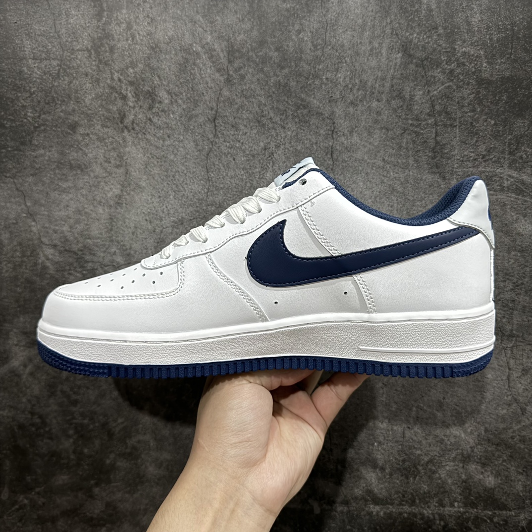 图片[2]-【公司级】Nike Air Force 1 Low 07 白深蓝 空军一号低帮休闲运动板鞋原楦头原纸板 打造纯正低帮空军版型 专注外贸渠道 全掌内置蜂窝气垫原盒配件 原厂中底钢印、拉帮完美货号：FV5948-104Size：36 36.5 37.5 38 38.5 39 40 40.5 41 42 42.5 43 44 44.5 45 编码：LF250260-鞋库