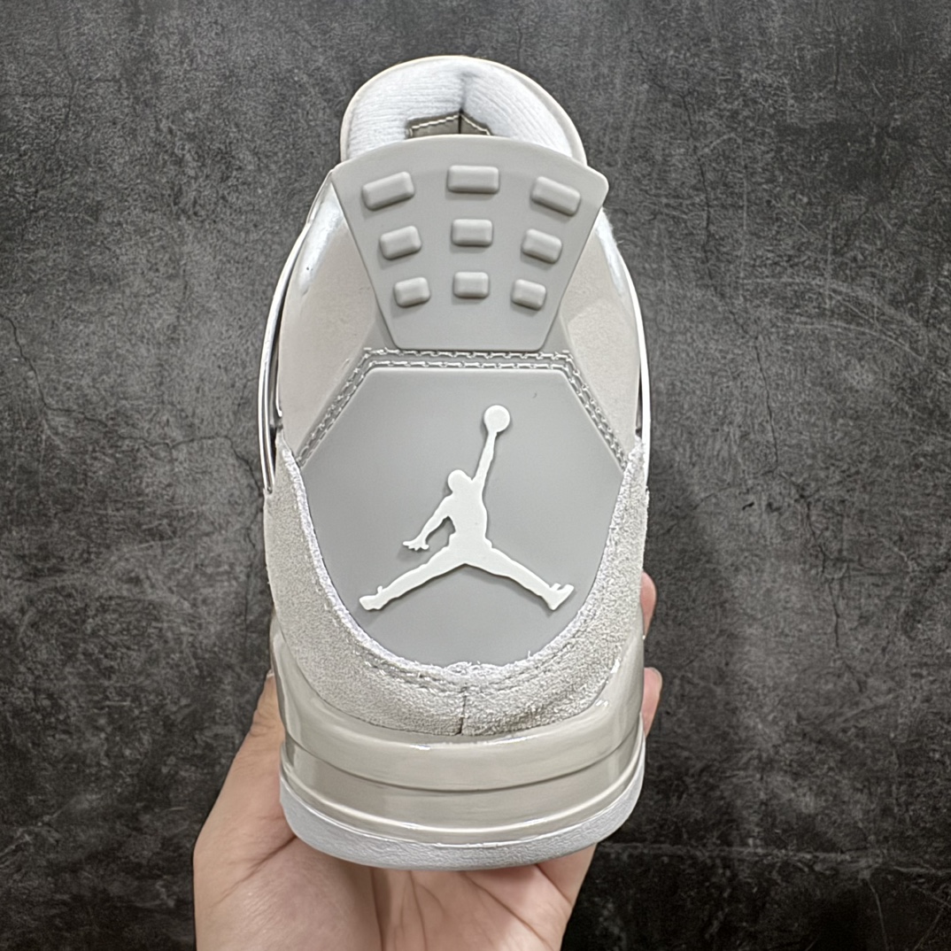 图片[4]-【原厂版】Air Jordan AJ4 乔4 Retro 电镀银 AQ9129-001nn全新升级改良 原鞋原楦原纸板同源开发 完美呈现乔4的版型 内侧正确双色网格 还原细节 原厂皮料 正确气垫颜色 正确网格工艺 正确拉帮工艺 全鞋原装材料制作 原档案原模具打造 支持全方位与正品对比  尺码：40 40.5 41 42 42.5 43 44 44.5 45 46 47.5 编码；X10380420-鞋库