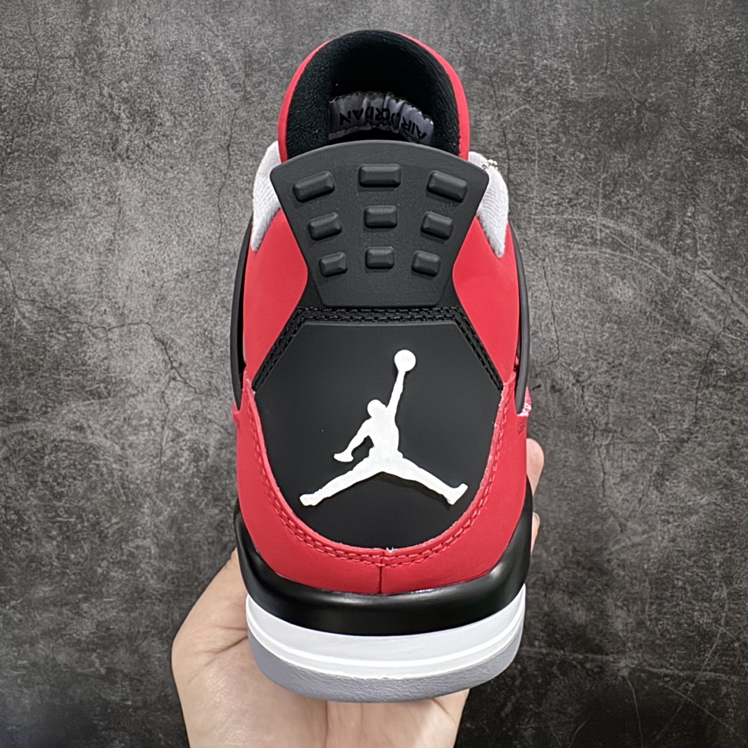 纯原AirJordanAJ4Retro愤怒公牛红色308497-603圈内最强四代独家外贸特供尺码含45