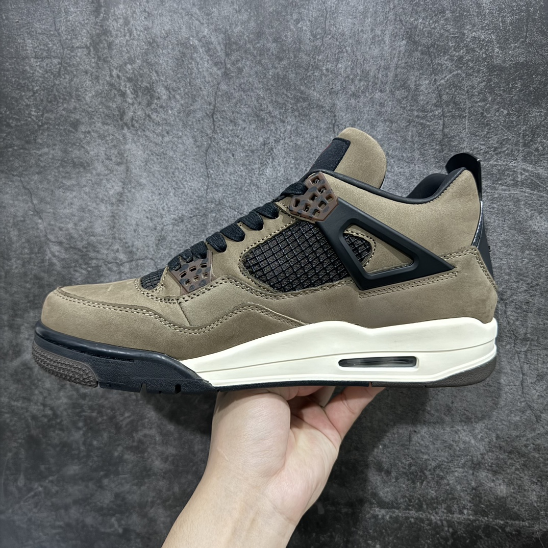 外贸纯原版TravisScottxAirJordanAJ4AJ4-882335TS联名深棕定制配色独家原