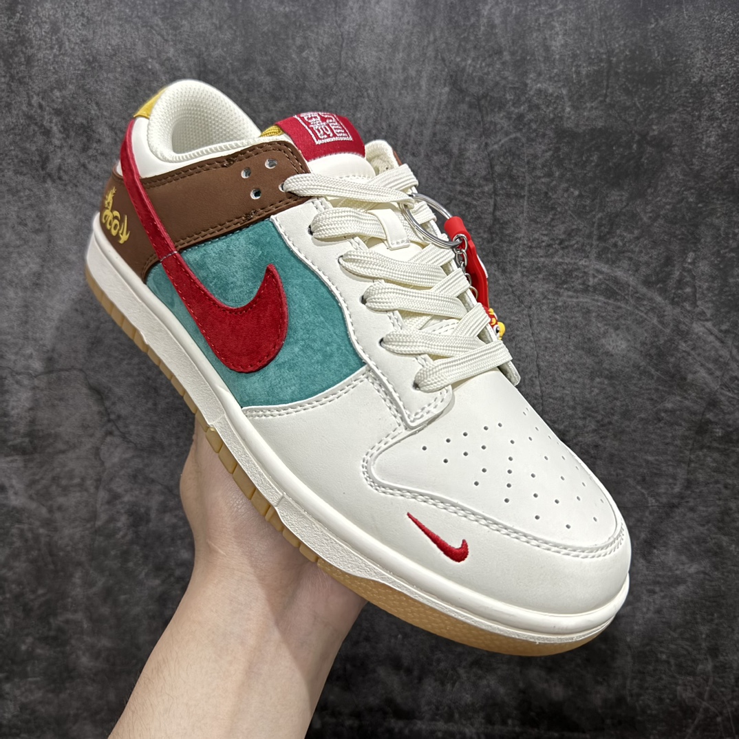 图片[4]-【定制版】Nike SB Dunk Low 中国年限定 七彩祥云n纯原大厂出品 极力推荐n原装头层材料 独家版型蒸餾加工n帶來的是更好的视觉和脚感体验n大厂纯原品质出货 清洁度 电绣工艺皮料切割干净无任何毛边 细节完美 官方货号：GJ8309 933 尺码：36 36.5 37.5 38 38.5 39 40 40.5 41 42 42.5 43 44 44.5 45 编码：HXS320340-鞋库