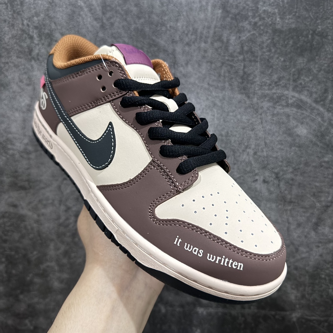 图片[3]-【定制版】DK版 Nike SB Dunk Low 复古录音带 黑棕色n纯原大厂出品 极力推荐n原装头层材料 独家版型蒸餾加工n帶來的是更好的视觉和脚感体验n大厂纯原品质出货 清洁度电绣工艺 皮料切割干净无任何毛边 细节完美 官方货号: MU0232 370 尺码：36 36.5 37.5 38 38.5 39 40 40.5 41 42 42.5 43 44 44.5 45  编码：HXS340360-鞋库