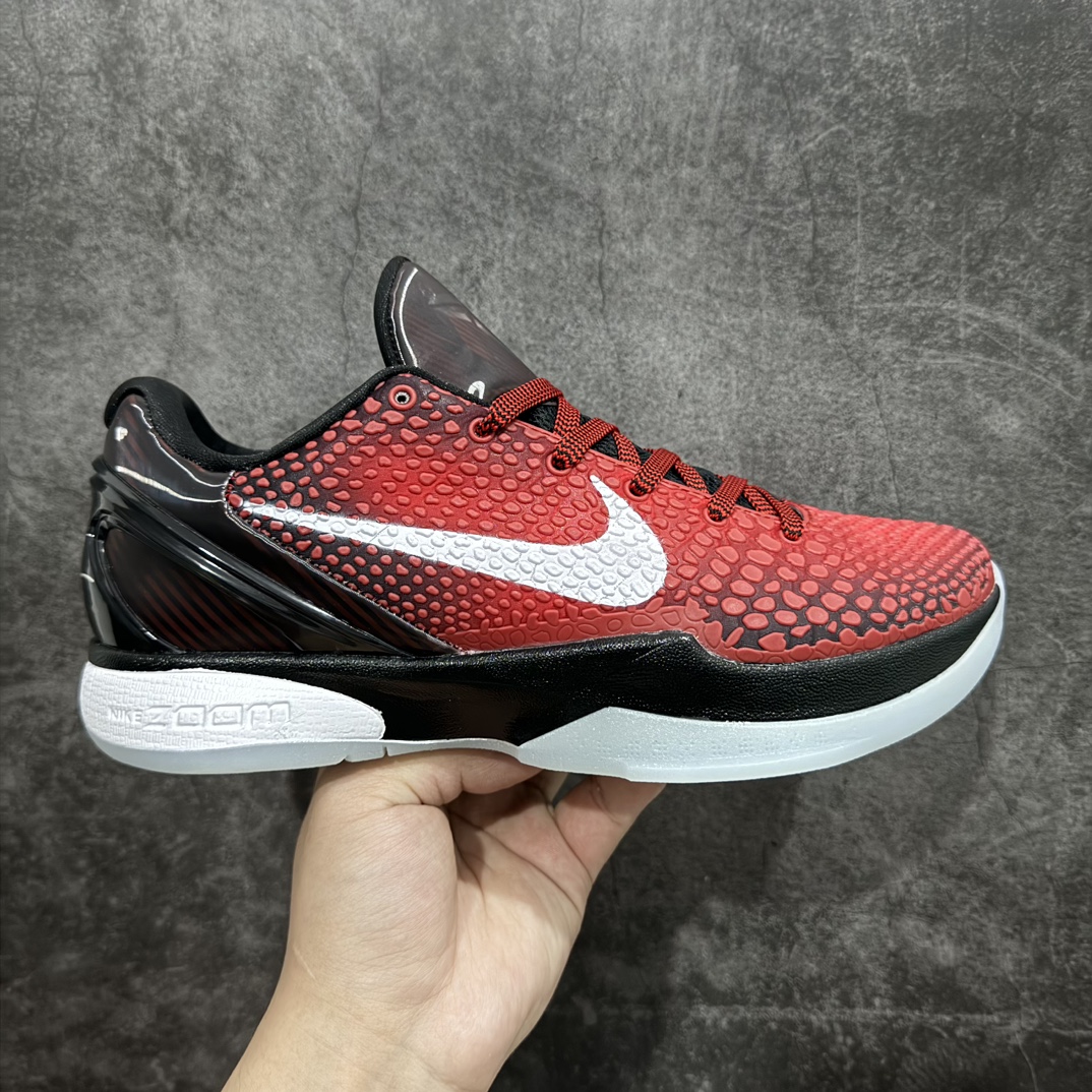 380 【owf外贸版】Nike Kobe 6 Protro 科比6黑红 DH9888-600