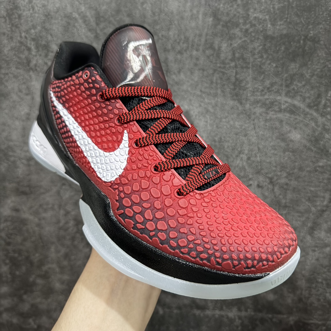 380 【owf外贸版】Nike Kobe 6 Protro 科比6黑红 DH9888-600