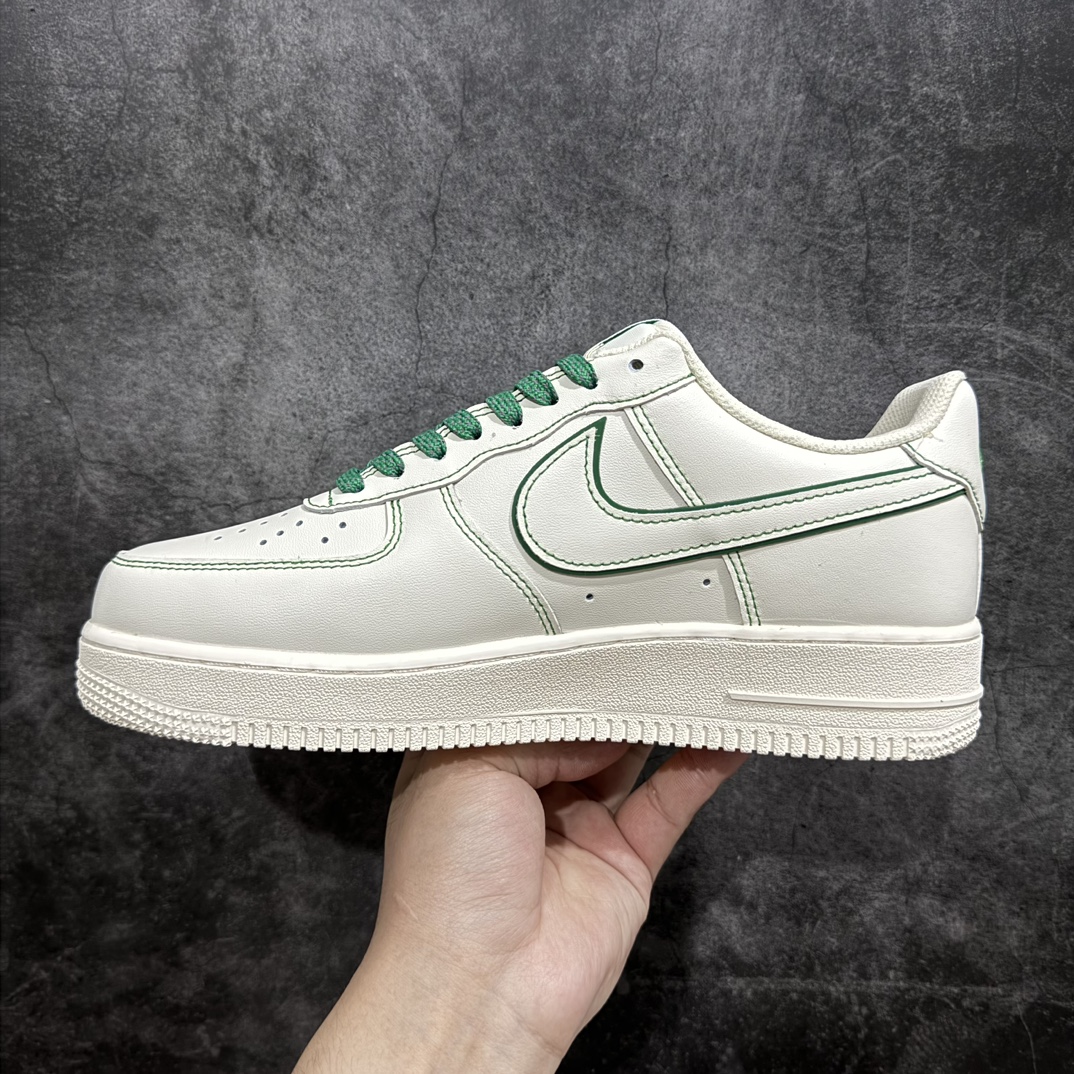 图片[2]-【公司级】海外限量发售 原装版本 Nike Air Force 1 Low \’07 “兔八哥”白绿满天星 低帮空军一号休闲板鞋 定制皮料 3M反光 原楦原纸板 纯正版型 清洁度完美 内置全掌气垫货号： 315122-505Size：36 36.5 37.5 38 38.5 39 40 40.5 41 42 42.5 43 44 44.5 45 编码：HXS250260-鞋库