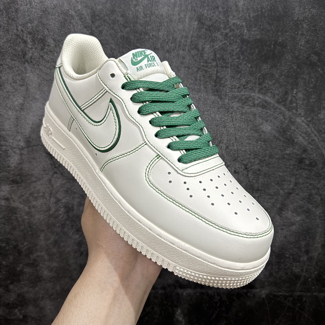 图片[3]-【公司级】海外限量发售 原装版本 Nike Air Force 1 Low \’07 “兔八哥”白绿满天星 低帮空军一号休闲板鞋 定制皮料 3M反光 原楦原纸板 纯正版型 清洁度完美 内置全掌气垫货号： 315122-505Size：36 36.5 37.5 38 38.5 39 40 40.5 41 42 42.5 43 44 44.5 45 编码：HXS250260-鞋库