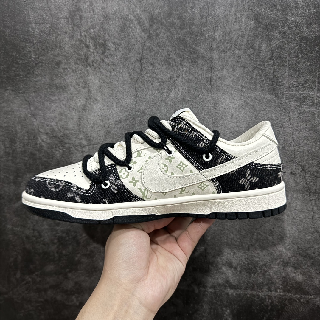 图片[2]-【定制版】Nk SB Dunk Low 联名 周年高端定制 低帮休闲板鞋货号：SJ2068-238n定制鞋盒 大厂纯原品质出货 超高清洁度 皮料切割干净无任何毛边 细节完美  尺码：36 36.5 37.5 38 38.5 39 40 40.5 41 42 42.5 43 44 44.5 45 编码：HXS340360-鞋库