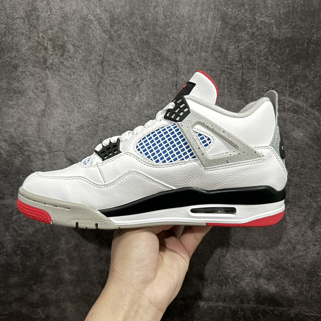 图片[2]-【原厂版】Air Jordan 4 Retro AJ4鸳鸯  CI1184-146nn全新升级改良 原鞋原楦原纸板同源开发 完美呈现乔4的版型 内侧正确双色网格 还原细节 原厂皮料 正确气垫颜色 正确网格工艺 正确拉帮工艺 全鞋原装材料制作 原档案原模具打造 支持全方位与正品对比  尺码：40 40.5 41 42 42.5 43 44 44.5 45 46 47.5 编码：X10380420-鞋库