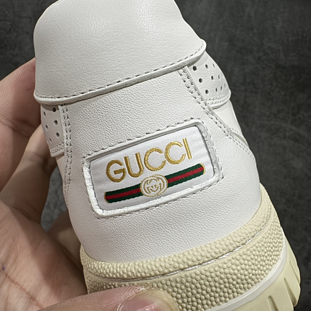 图片[2]-【海淘专供版】Gucci 古驰 24ss RE-Web 春夏新款 复古休闲板鞋n海淘代购专供品质 正确楦型 配件齐全 进口皮料/原版羊皮内里 匠心打造 其用料及细节已争取最大限度还原公司正品 实拍如图 所见即所得 谨防混卖 尺码：35 36 37 38 39 40 41 42 43 44 45编号：SJK440470-莆田鞋批发中心