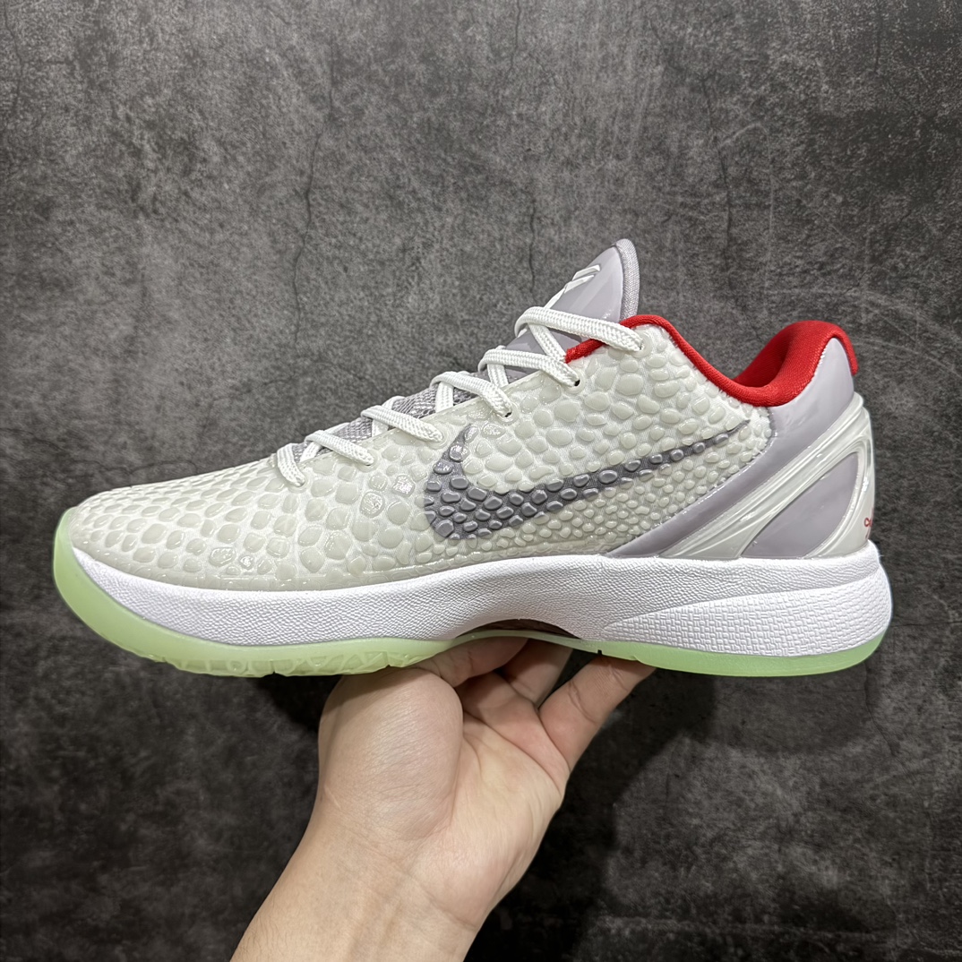 图片[2]-【MX版本】NK Zoom Kobe 6 科比六代 椰子灰 货号：PE2023-103n前后气垫加持 信仰绝不减配市售唯一PROTRO复刻版开发货品全鞋身材料卡色独家定制SWOOSH 蛇鳞 正确珠光效果（内嵌珍珠粉）n独家前掌Zoom Turbo 后掌马蹄Zoom缓震内置全真动态飞线 独家复刻U型缓震垫带独立钢印十年情怀 这里完美落地 致力打造最强ZK系列  尺码：41 42 42.5 43 44 44.5 45 45.5 46 47.5 48.5 49.5 编码：T1520550-鞋库