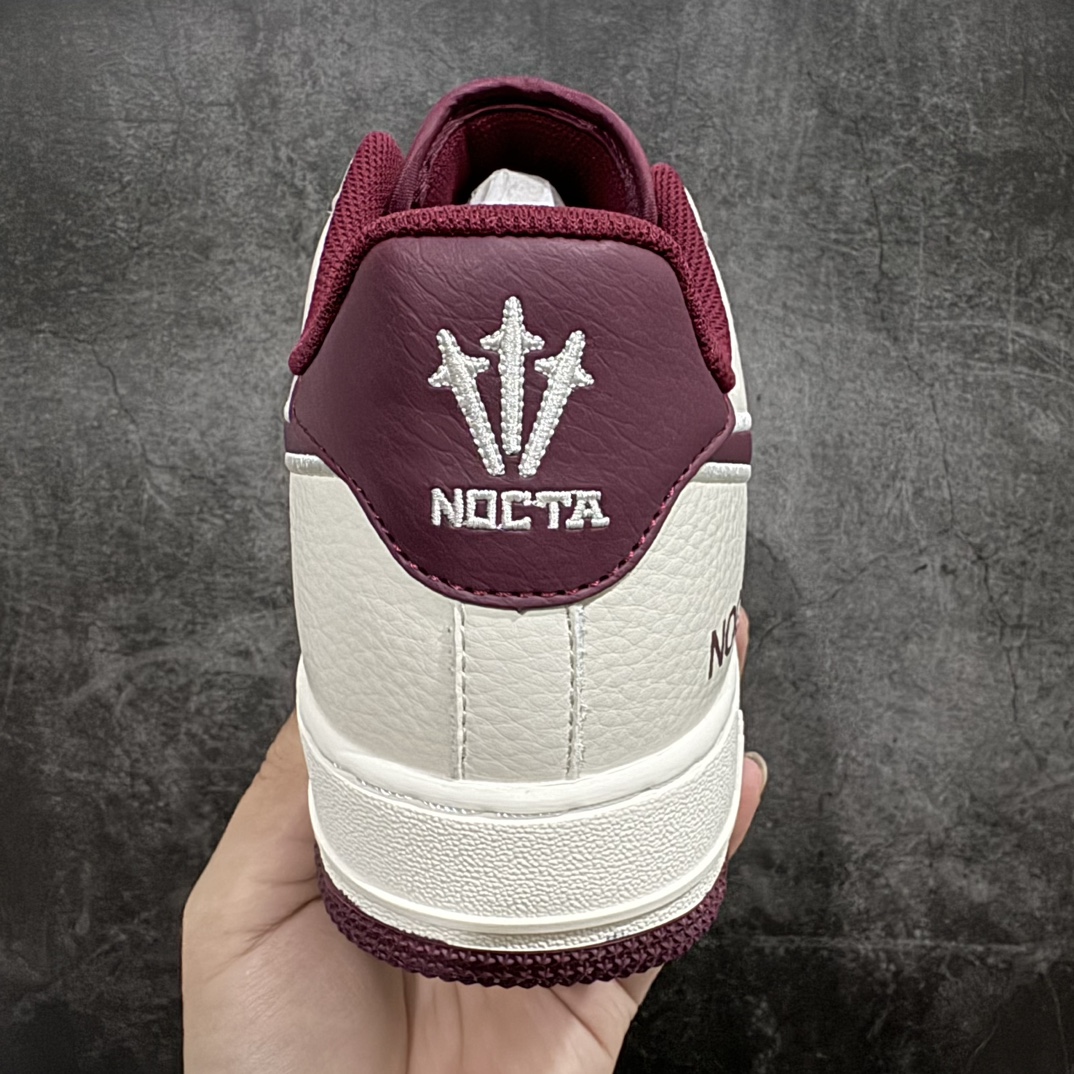 图片[4]-【公司级】Nocta x Nk Air Force 1\’07 Low 联名款 空军一号低帮休闲板鞋 NO0224-022n#3M反光 原楦头原纸板 纯正空军版型 内置全掌气垫 原盒配件 原厂中底钢印 拉帮完美 尺码：36 36.5 37.5 38 38.5 39 40 40.5 41 42 42.5 43 44 44.5 45  编码：LF290300-鞋库