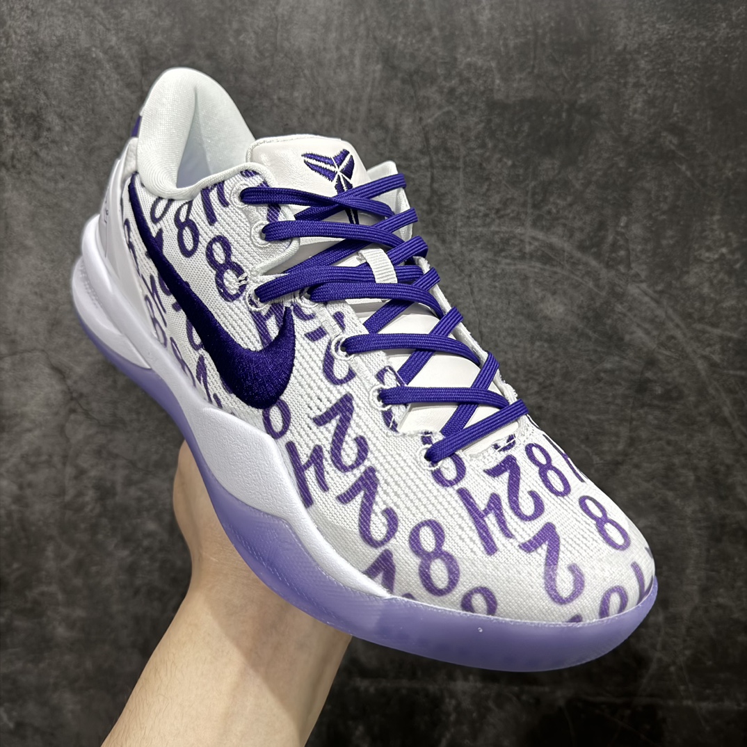 图片[3]-【S2版】Nike Kobe 8 Protro \”Court Purple\”n白紫配色 S2纯原生产线 科比八代#React科技鞋垫加持 实战配置直接拉满n#原楦纸板开发 鞋身流线型、后跟塑形，区分土肥圆n#原厂针织鞋面一针一线匹配原版n#全身鞋材卡料色独家定制 唯一万针立体刺绣SWOOSH#真实底模最大48.5  实战利器 专供海外市场 Size：40 40.5 41 42 42.5 43 44 44.5 45 46 47.5 48.5n（脚宽、脚胖 建议买大半码） 编码：OG340360-鞋库