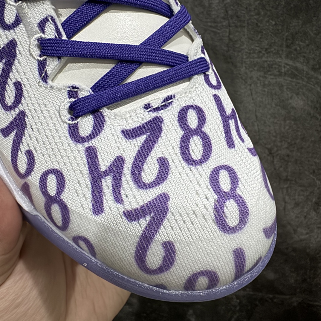 图片[4]-【S2版】Nike Kobe 8 Protro \”Court Purple\”n白紫配色 S2纯原生产线 科比八代#React科技鞋垫加持 实战配置直接拉满n#原楦纸板开发 鞋身流线型、后跟塑形，区分土肥圆n#原厂针织鞋面一针一线匹配原版n#全身鞋材卡料色独家定制 唯一万针立体刺绣SWOOSH#真实底模最大48.5  实战利器 专供海外市场 Size：40 40.5 41 42 42.5 43 44 44.5 45 46 47.5 48.5n（脚宽、脚胖 建议买大半码） 编码：OG340360-鞋库