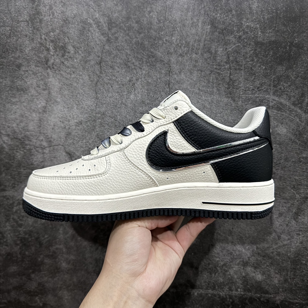 图片[2]-【公司级】Fat Joe x Nk Air Force 1\’07 Low 米黑 TS小勾 空军一号低帮休闲板鞋 lO5636-333n定制皮料 原楦原纸板 专属鞋盒 纯正版型 清洁度完美 内置全掌气垫 尺码：36 36.5 37.5 38 38.5 39 40 40.5 41 42 42.5 43 44 44.5 45 编码：HXS270280-莆田鞋批发中心