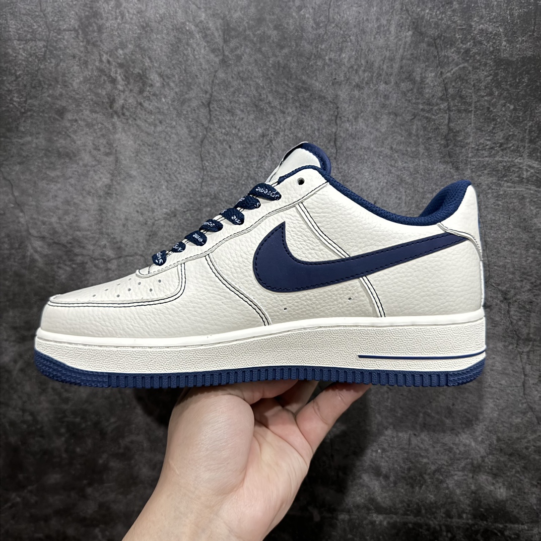 图片[2]-【公司级】Supreme x Nk Air Force 1\’07 Low 深蓝 联名款 空军一号低帮休闲板鞋 SU0220-005n#3M反光 定制皮料 原盒原包装 原楦头原纸板 纯正版型 正品NFC感应芯片 内置全掌气垫 尺码：36 36.5 37.5 38 38.5 39 40 40.5 41 42 42.5 43 44 44.5 45  编码：HXS250260-莆田鞋批发中心