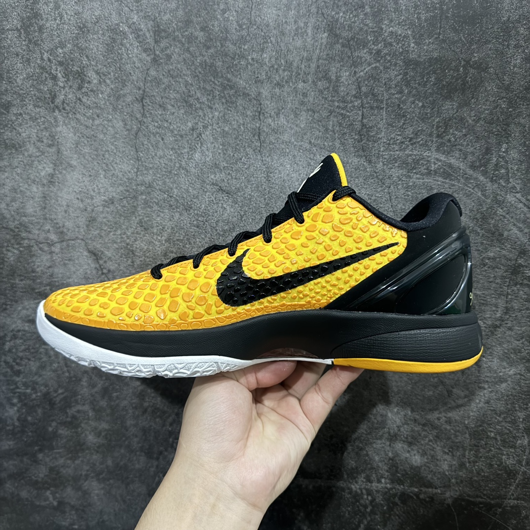 图片[2]-【S2版本】NK Zoom Kobe 6 Protro 科比六代 黑黄 429659-700n原楦纸板开发 鞋身流线型、后跟塑形 区分土肥圆 Zoom Turbo气垫 后掌EVA缓震 实战配置直接拉满 原档数据3D打印 鞋面蛇鳞一颗一粒匹配原版 全身鞋材卡料色独家定制 唯一正确喷漆SWOOSH NK专利Flyknit飞线科技 给予鞋身足够抗扭矩力 真实底模最大47.5  实战利器 专供海外市场 Size：40 40.5 41 42 42.5 43 44 44.5 45 46 47.5 48.5n（脚宽、脚胖 建议买大半码） 编码：OG340360-鞋库