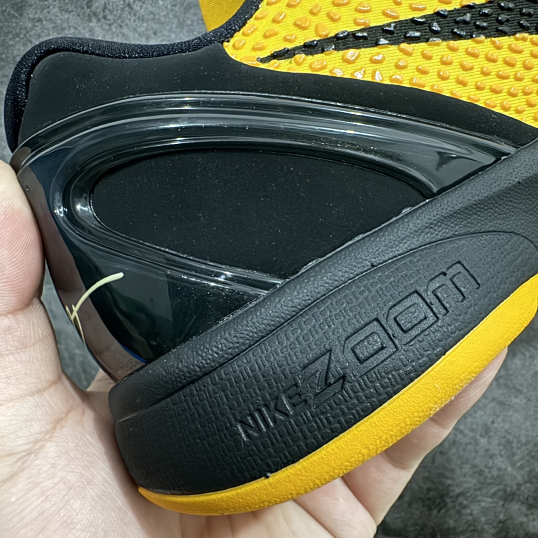 图片[2]-【S2版本】NK Zoom Kobe 6 Protro 科比六代 黑黄 429659-700n原楦纸板开发 鞋身流线型、后跟塑形 区分土肥圆 Zoom Turbo气垫 后掌EVA缓震 实战配置直接拉满 原档数据3D打印 鞋面蛇鳞一颗一粒匹配原版 全身鞋材卡料色独家定制 唯一正确喷漆SWOOSH NK专利Flyknit飞线科技 给予鞋身足够抗扭矩力 真实底模最大47.5  实战利器 专供海外市场 Size：40 40.5 41 42 42.5 43 44 44.5 45 46 47.5 48.5n（脚宽、脚胖 建议买大半码） 编码：OG340360-鞋库