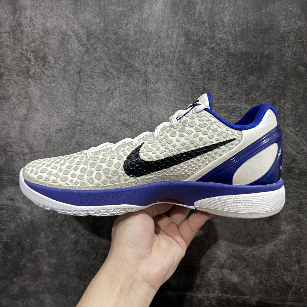 图片[2]-【S2纯原】NK Zoom Kobe 6 Protro 科比六代 白紫 429659-100n原楦纸板开发 鞋身流线型、后跟塑形 区分土肥圆 Zoom Turbo气垫 后掌EVA缓震 实战配置直接拉满 原档数据3D打印 鞋面蛇鳞一颗一粒匹配原版 全身鞋材卡料色独家定制 唯一正确喷漆SWOOSH NK专利Flyknit飞线科技 给予鞋身足够抗扭矩力 真实底模最大47.5  实战利器 专供海外市场Size：40 40.5 41 42 42.5 43 44 44.5 45 46 47.5 48.5 编码：OG440460n-鞋库