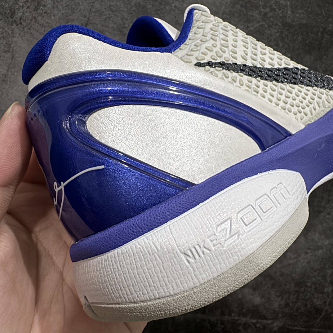 图片[2]-【S2纯原】NK Zoom Kobe 6 Protro 科比六代 白紫 429659-100n原楦纸板开发 鞋身流线型、后跟塑形 区分土肥圆 Zoom Turbo气垫 后掌EVA缓震 实战配置直接拉满 原档数据3D打印 鞋面蛇鳞一颗一粒匹配原版 全身鞋材卡料色独家定制 唯一正确喷漆SWOOSH NK专利Flyknit飞线科技 给予鞋身足够抗扭矩力 真实底模最大47.5  实战利器 专供海外市场Size：40 40.5 41 42 42.5 43 44 44.5 45 46 47.5 48.5 编码：OG440460n-鞋库