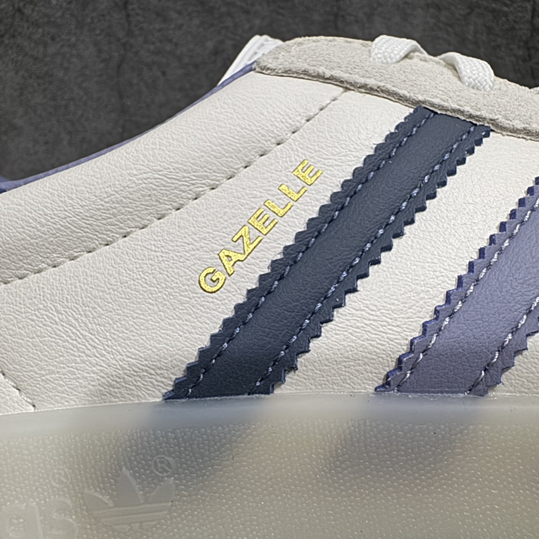 图片[3]-【纯原VT版】AD Gazelle Indoor Trainers 白蓝n 羚羊内训系列低帮复古百搭休闲运动德训风板鞋 IG1643nn目前市场最优品质顶级皮料鞋型做工 区别市场版本n90年代经典的复刻版！自60年代以足球训练鞋面世以来,Gazelle就以其经典设计席卷全球。1991年版本的复刻,再造经典Gazelle。采用皮革打造,搭配浊色细节,让这款经典更加简约。 尺码：36 36⅔ 37⅓ 38 38⅔ 39⅓ 40 40⅔ 41⅓ 42 42⅔ 43⅓ 44 45 编码：ZX240260-鞋库