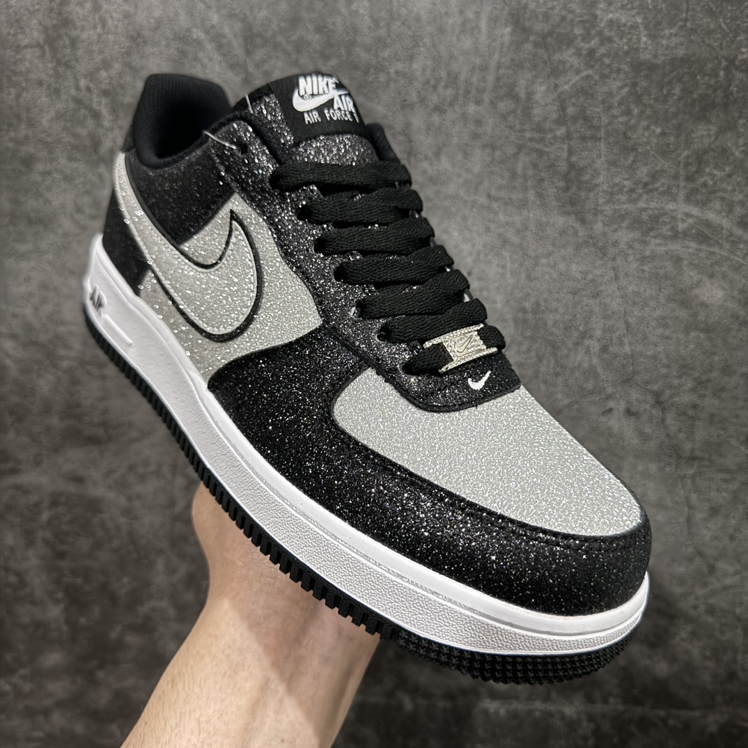 图片[3]-【公司级】Nike Air Force 1 Low 熊猫黑银满天星 原楦头原纸板 打造纯正空军版型 专注外贸渠道 全掌内置蜂窝气垫 原盒配件 原厂中底钢印、拉帮完美  货号：CW2288-002 Size：36 36.5 37.5 38 38.5 39 40 40.5 41 42 42.5 43 44 44.5 45 编码：LF270280-鞋库