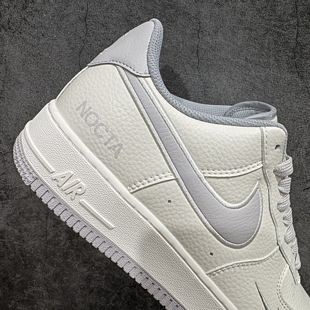 图片[7]-【公司级】NOCTA x Air Force 1 Low 米白灰n原楦头原纸板 打造纯正空军版型 专注外贸渠道 全掌内置蜂窝气垫 #原盒配件 原厂中底钢印、拉帮完美 官方同步上架 货号：N00224-021 Size：36 36.5 37.5 38 38.5 39 40 40.5 41 42 42.5 43 44 44.5 45 编码：LF290300-鞋库