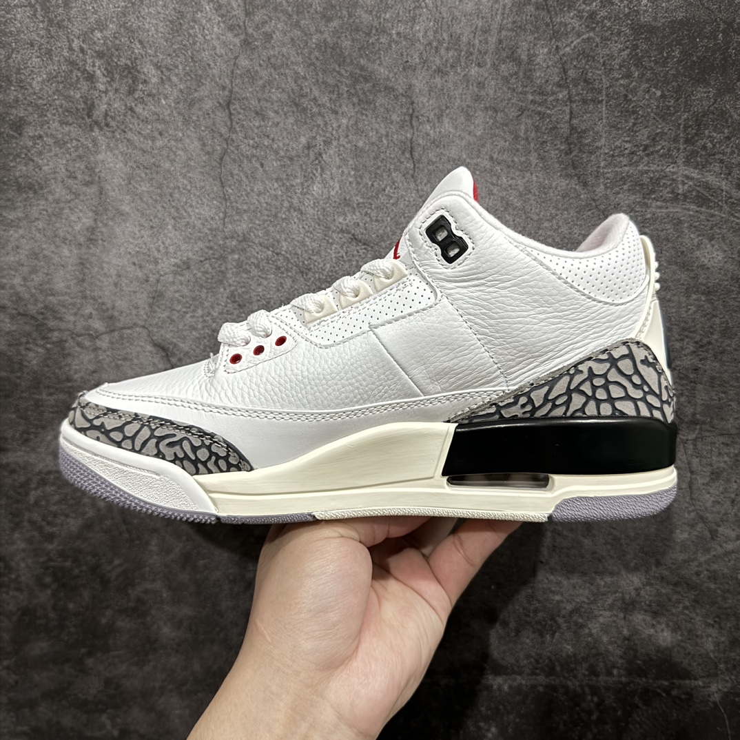 420 【OWF版】Air Jordan AJ3 Retro 复古白水泥 DN3707-100