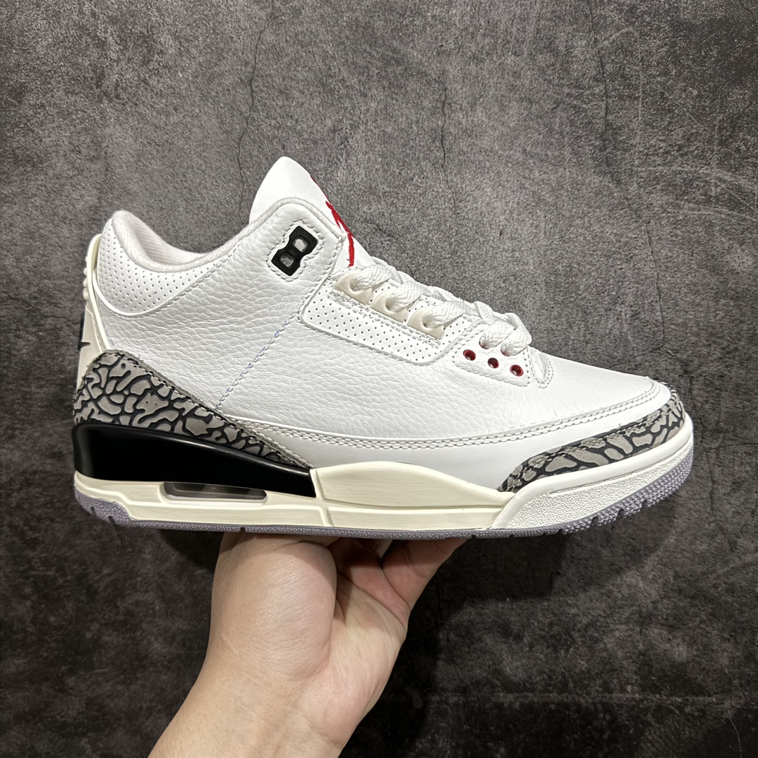 420 【OWF版】Air Jordan AJ3 Retro 复古白水泥 DN3707-100