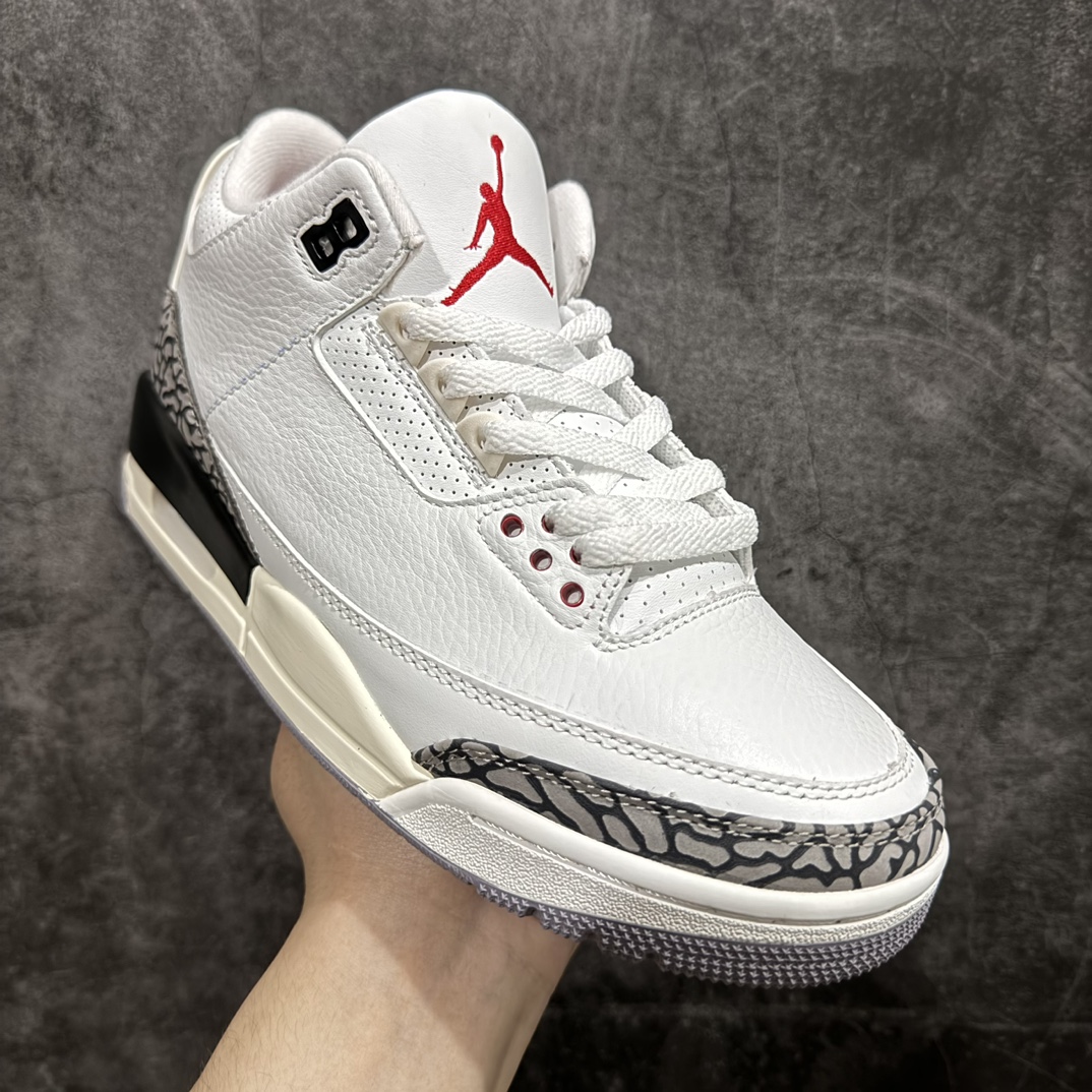 420 【OWF版】Air Jordan AJ3 Retro 复古白水泥 DN3707-100