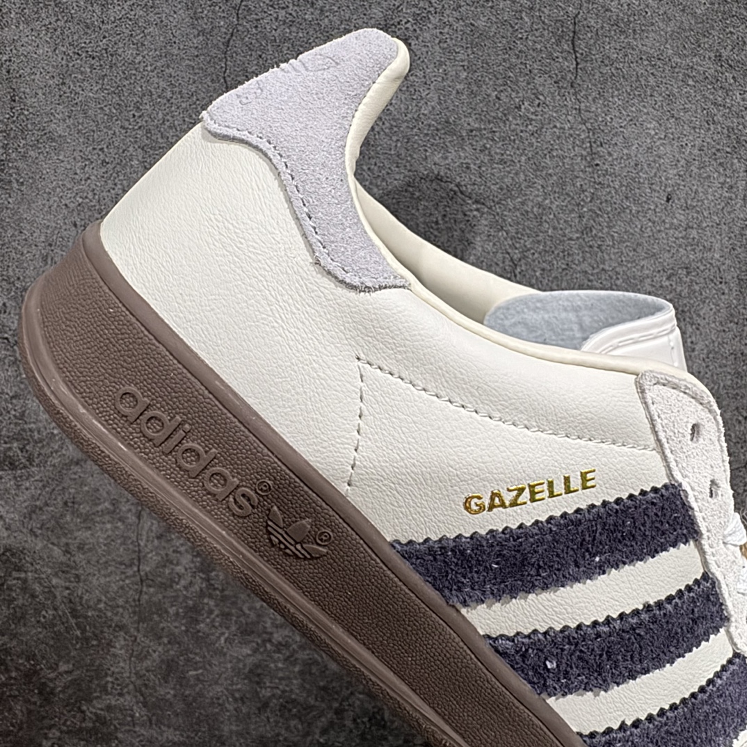 图片[7]-【正确版】AD Gazelle Indoor Trainersn 羚羊内训系列低帮复古百搭休闲运动德训风板鞋 IF8548nn90年代经典的复刻版！自60年代以足球训练鞋面世以来,Gazelle就以其经典设计席卷全球。1991年版本的复刻,再造经典Gazelle。采用皮革打造,搭配浊色细节,让这款经典更加简约。 尺码：36 36⅔ 37⅓ 38 38⅔ 39⅓ 40 40⅔ 41⅓ 42 42⅔ 43⅓ 44 45 编码：DZ230250-鞋库