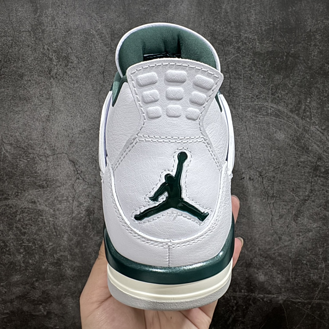 图片[4]-【巅峰版】Air Jordan AJ4 Retro 氧化白绿 FQ8138-103n原纸板楦头开发 定制优质皮料完美鞋型匹配公司货 正确TPU鞋舌锁扣最新原厂底模 大底卡色咬花完美 鞋柜必备鞋款 终端现货供应  尺码：36 36.5 37.5 38 38.5 39 40 40.5 41 42 42.5 43 44 44.5 45 46 47.5 编码：T1470490-莆田鞋批发中心