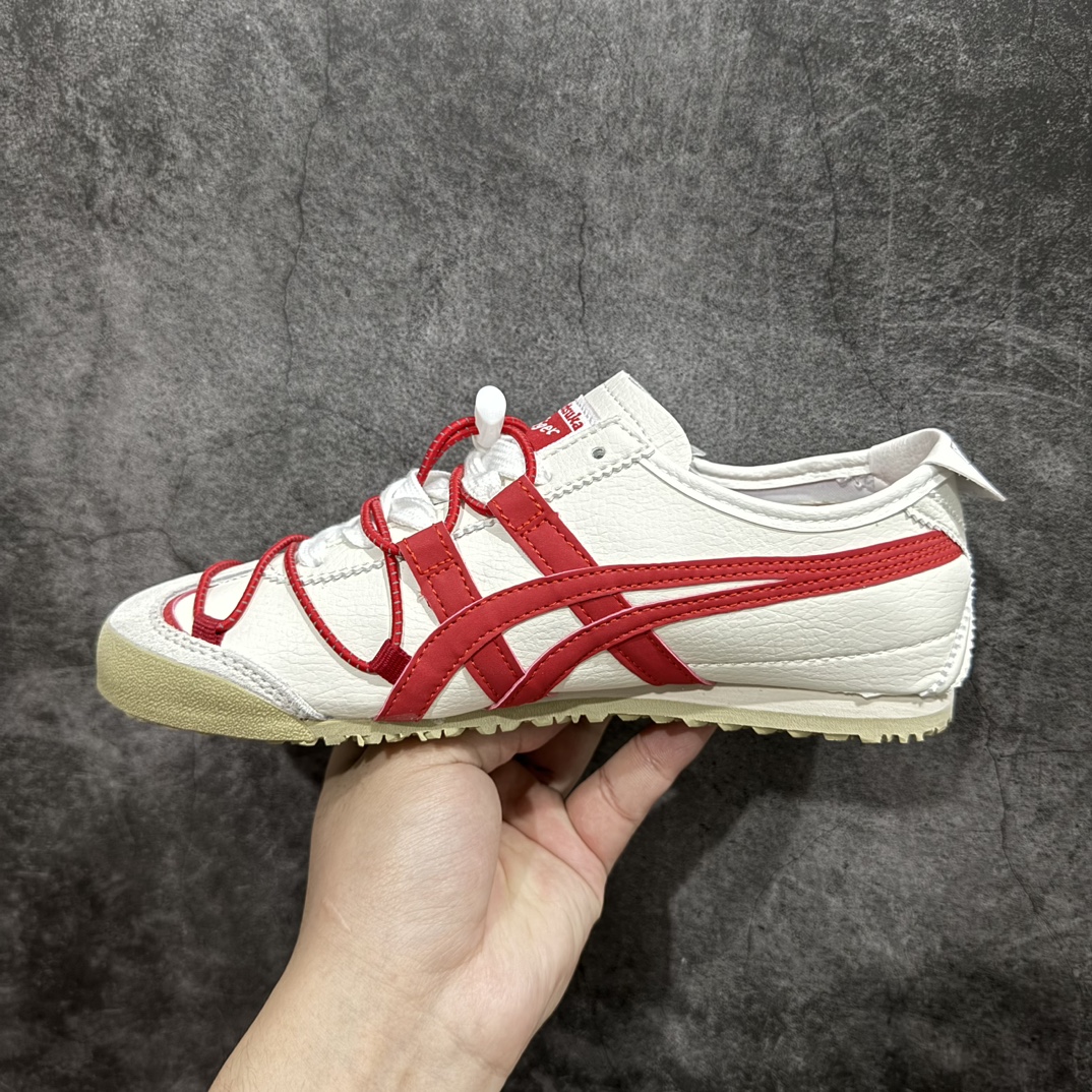 图片[2]-【神版】Onitsuka Tiger鬼塚虎MEXICO 66龙年限定 鞋后跟加入了中国风元素龙吟虎啸 圆头舒适减震耐磨低帮跑步鞋码数：36 37 37.5 38 39 39.5 40 40.5 编码：DZ220240-鞋库