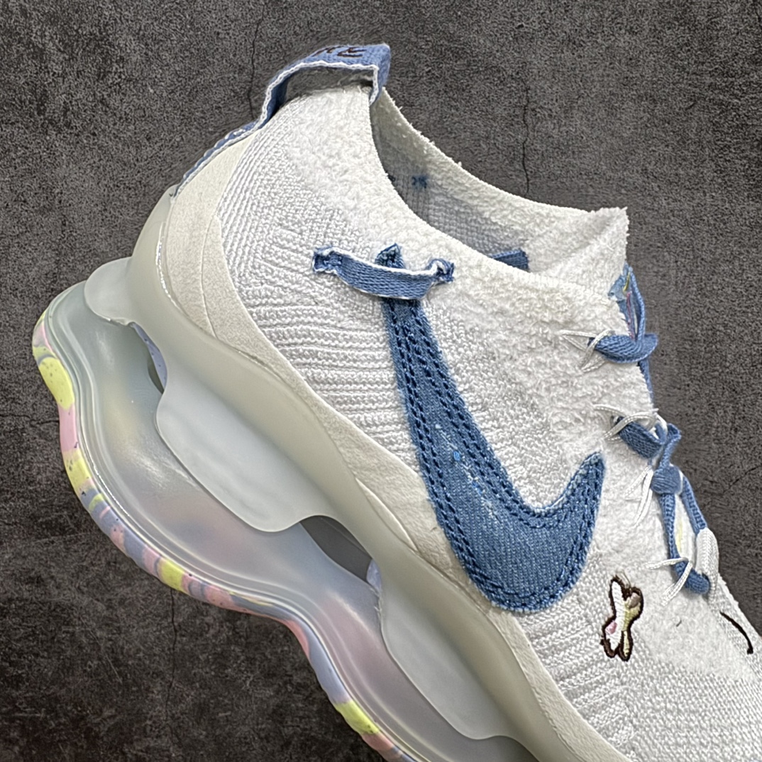 图片[7]-【YH版本】NK Air Max Scorpion Flyknit 天蝎座系列2022款超级大气垫系列前卫增高低帮休闲运动慢跑鞋 女款白蓝 FJ7736-141nn目前市场最好的版本 区别通货便宜版本n SIZE：35.5-40 编码：DF310330-鞋库