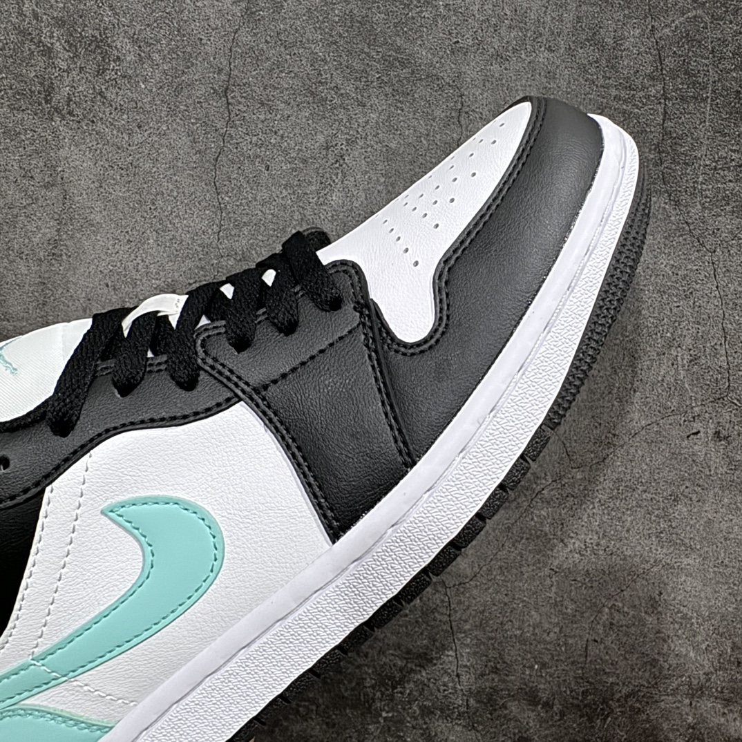 图片[6]-【vt版本】Air Jordan 1 Low 乔丹1代低帮白黑绿 货号：553558-131nn全新流水线出品 DT版本唯一平替选择 市场第二梯队最强版 全部原鞋开发 原楦原纸板开发 全鞋电脑针车 原厂内置全掌气垫 原盒内在原标 唯一Zp原版鞋带绑法 免检产品 全新2022版型 全头层皮料 完美零毛边处理 原厂配置全掌气垫 价格定位良心nSIZE：36 36.5 37.5 38 38.5 39 40 40.5 41 42 42.5 43 44 44.5 45 46 编码：ZX210230-鞋库