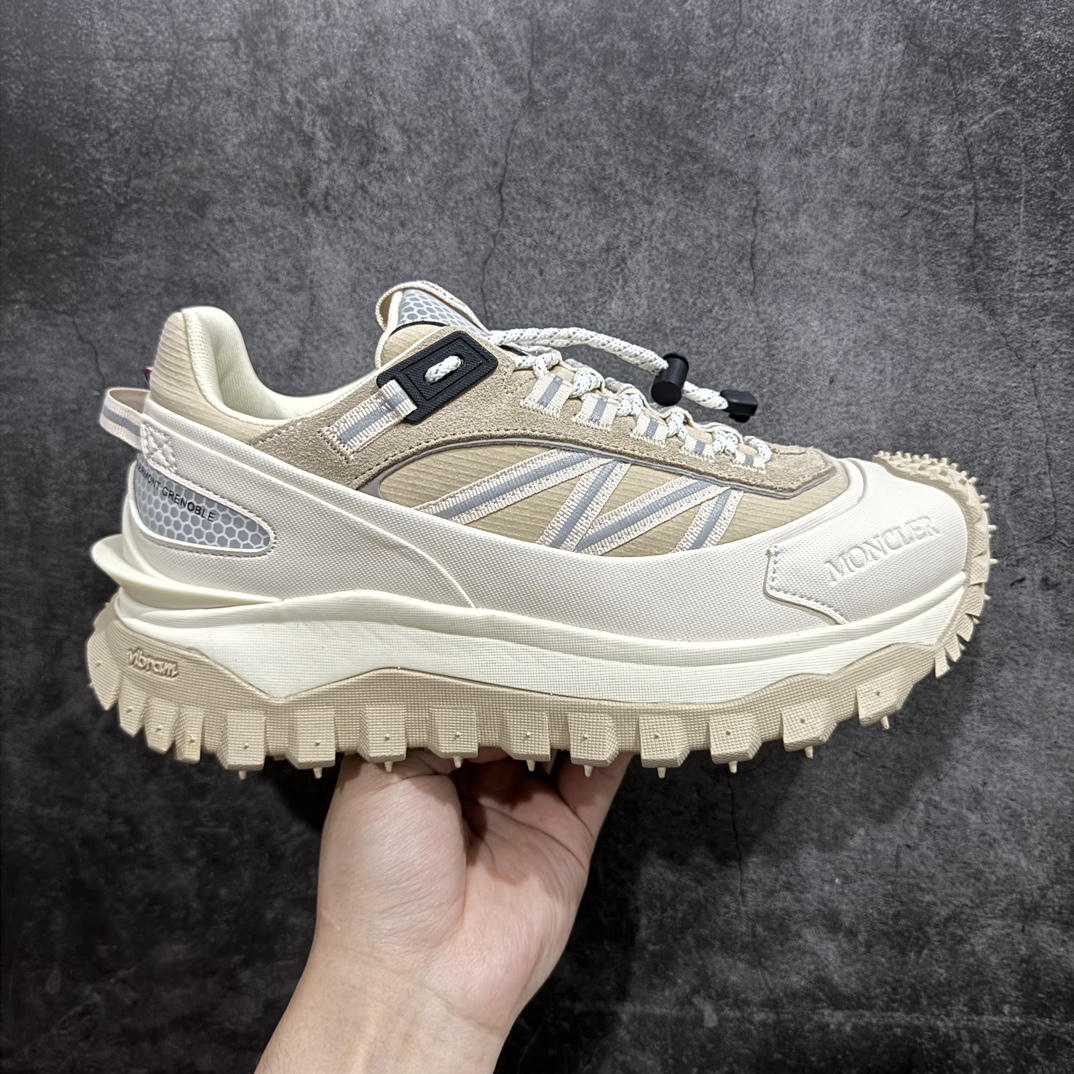 【OK版本】Moncler 盟可睐/蒙口 Trailgrip GTX 抗撕裂材质山地户外鞋  鞋身采用Cordura防撕裂尼龙/Gore-Tex防水材质 中底内置全掌碳板 支撑性能拉满 侧边3M反光带 鞋底搭载Vibram外底提供超强的抓地力和防滑性能 原装大盒包装 内赠Moncler徽章防层袋一副  尺码： 36 36.5 37.5 38 38.5 39 40 40.5 41 42 42.5 43 44 44.5 45 46编号：DF480500-莆田鞋批发中心