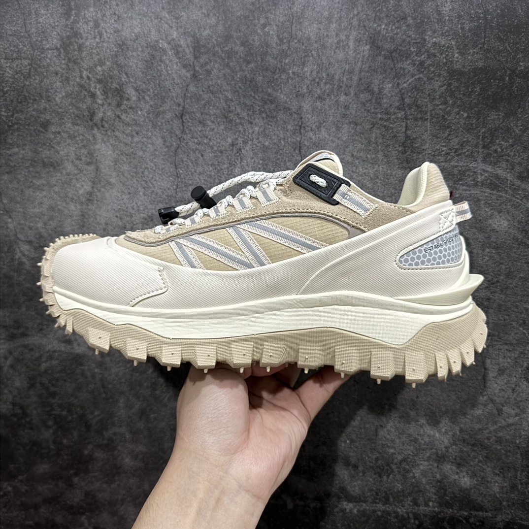 图片[2]-【OK版本】Moncler 盟可睐/蒙口 Trailgrip GTX 抗撕裂材质山地户外鞋  鞋身采用Cordura防撕裂尼龙/Gore-Tex防水材质 中底内置全掌碳板 支撑性能拉满 侧边3M反光带 鞋底搭载Vibram外底提供超强的抓地力和防滑性能 原装大盒包装 内赠Moncler徽章防层袋一副  尺码： 36 36.5 37.5 38 38.5 39 40 40.5 41 42 42.5 43 44 44.5 45 46编号：DF480500-莆田鞋批发中心