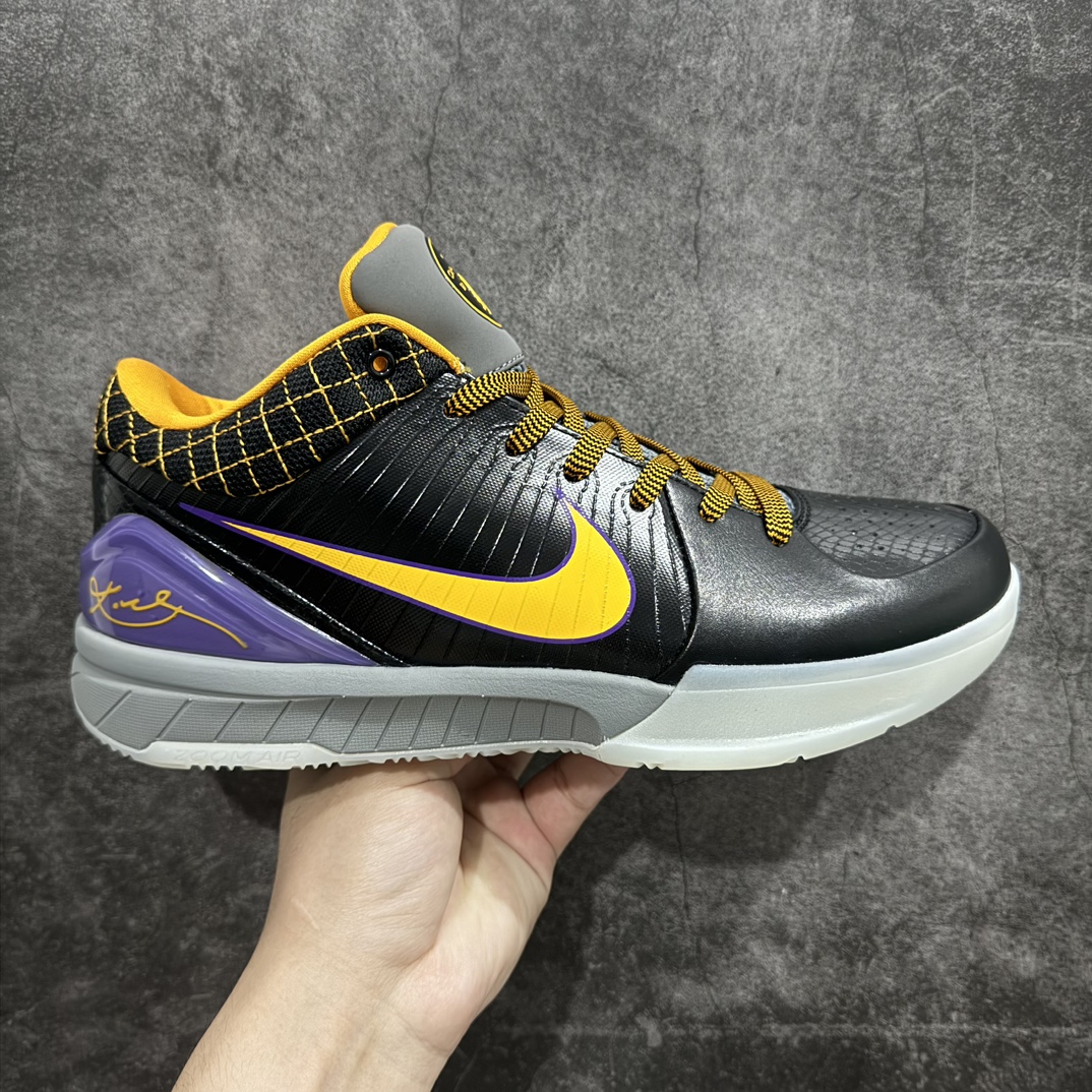 【OG纯原版本】NK ZOOM KOBE 4 Protro 黑黄 及时行乐 AV6339-001nOG纯原生产线 科比四代#Zoom Turbo气垫➕后掌EVA缓震 实战配置直接拉满n#原楦纸板开发 鞋身流线型、后跟塑形，区分土肥圆n#原档数据3D打印 鞋面细节匹配原版n#全身鞋材卡料色独家定制 唯一正确喷漆SWOOSH#NK专利Flyknit飞线科技，给予鞋身足够抗扭矩力n#真实底模 实战利器 专供海外市场 Size：40 40.5 41 42 42.5 43 44 44.5 45 46 47.5  编码：OG440460-鞋库