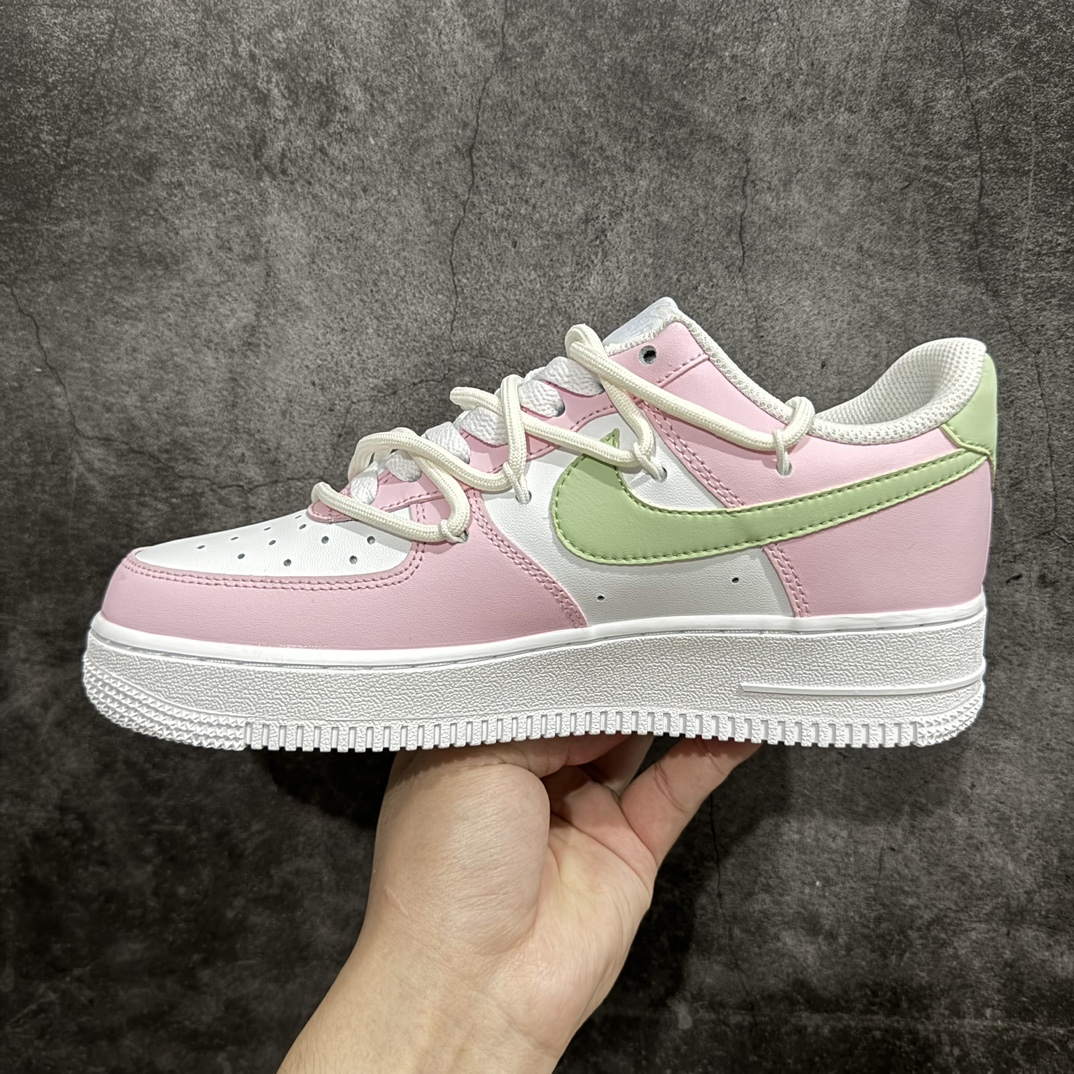 图片[2]-【公司级】Nk Air Force 1\’07 Low 梦幻蝴蝶 马卡龙色系 空军一号低帮休闲板鞋n配色设计风格以梦幻少女风为主，配色方面以低饱和浅粉色搭配浅绿色元素点缀，马卡龙色系，质感满满。 货号：VV1998-013 尺码：36 36.5 37.5 38 38.5 39 40 40.5 41 42 42.5 43 44 44.5 45 编码：HXS310320-鞋库