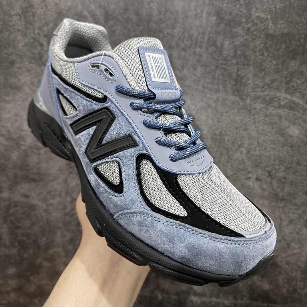 图片[3]-【K版纯原】 New Balance NB 990 V4 防滑 低帮 跑步鞋 男款 黑蓝 U990BB4nn升级原楦原纸版数据开发版型n采用台产进口猪巴革组合网织鞋面材质n全新开发6层组合底模精密开n中底嵌入碳板缓震及后跟嵌入TPU装饰条稳固  尺码：36 37 37.5 38 38.5 39 40 40.5 41.5 42 42.5 43 44 45 编码：HXS280300-莆田鞋批发中心