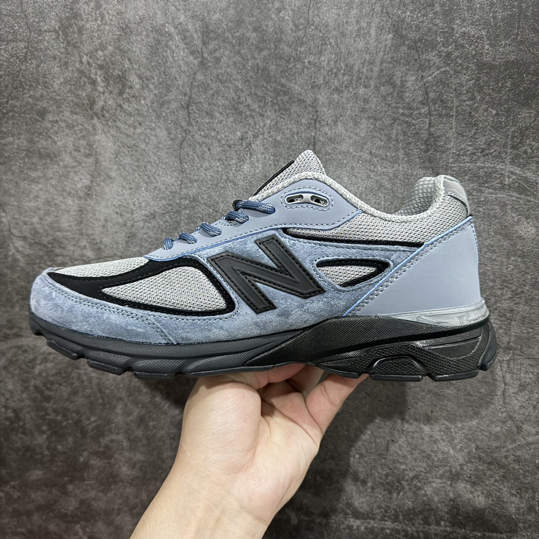 图片[2]-【K版纯原】 New Balance NB 990 V4 防滑 低帮 跑步鞋 男款 黑蓝 U990BB4nn升级原楦原纸版数据开发版型n采用台产进口猪巴革组合网织鞋面材质n全新开发6层组合底模精密开n中底嵌入碳板缓震及后跟嵌入TPU装饰条稳固  尺码：36 37 37.5 38 38.5 39 40 40.5 41.5 42 42.5 43 44 45 编码：HXS280300-鞋库