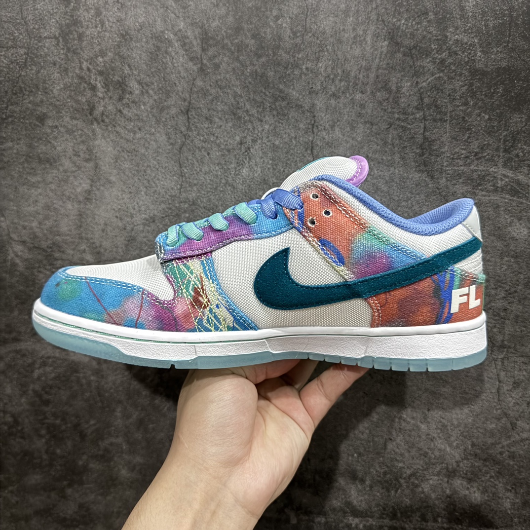 图片[2]-【纯原Top版本】Futura Laboratories x NK SB Dunk Low 联名款低帮休闲板鞋 HF6061-400国内一线头部大厂出品 知名厂牌同源 高端外贸零售专供 实拍所见即所得  尺码：36 36.5 37.5 38 38.5 39 40 40.5 41 42 42.5 43 44 44.5 45 46 47.5 编码：X10370390-鞋库