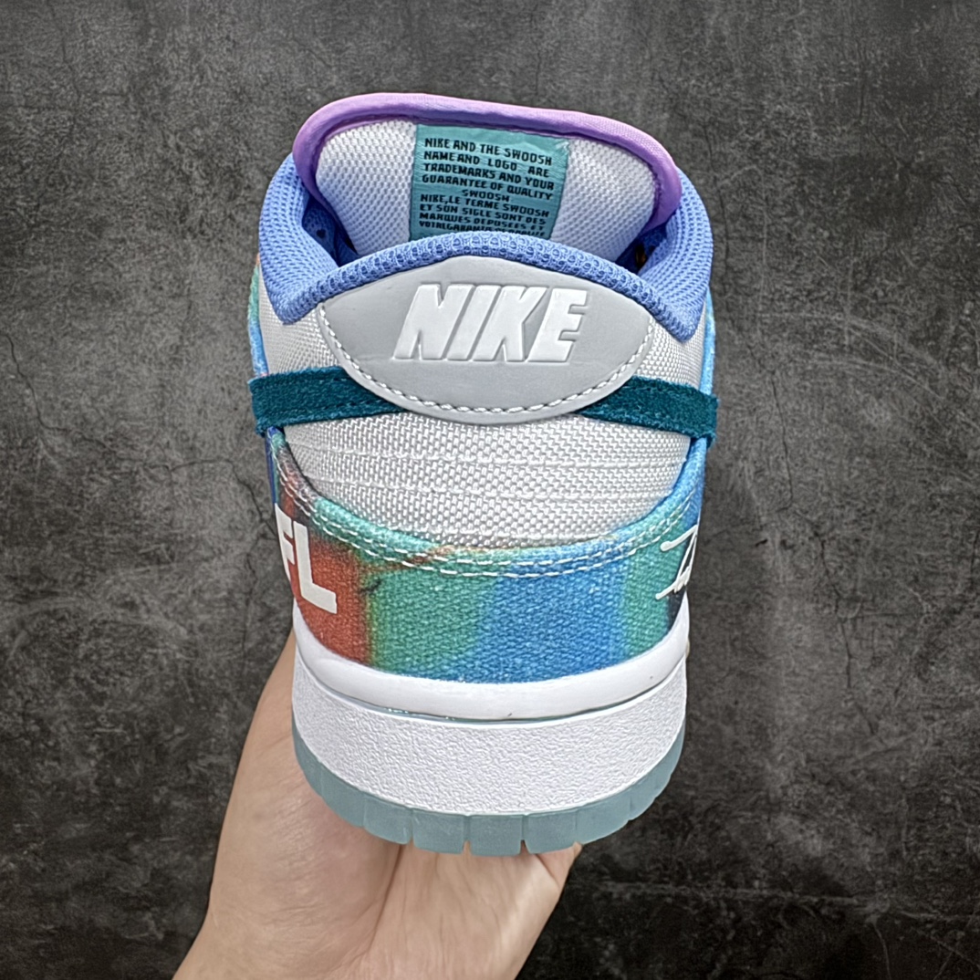 图片[4]-【纯原Top版本】Futura Laboratories x NK SB Dunk Low 联名款低帮休闲板鞋 HF6061-400国内一线头部大厂出品 知名厂牌同源 高端外贸零售专供 实拍所见即所得  尺码：36 36.5 37.5 38 38.5 39 40 40.5 41 42 42.5 43 44 44.5 45 46 47.5 编码：X10370390-鞋库