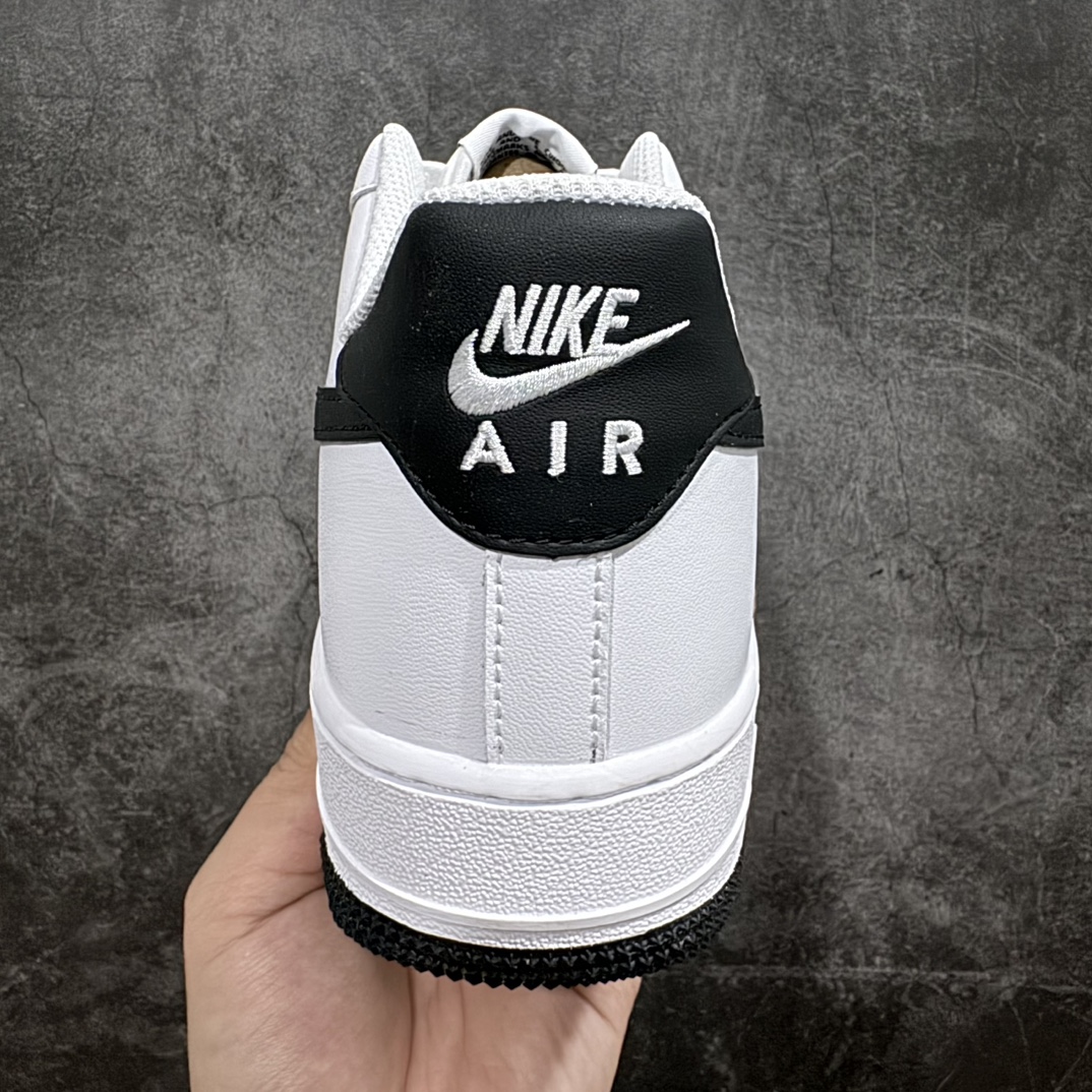 图片[4]-【3A版本】Nike Air Force 1 “白黑勾” 空军一号低帮运动休闲板鞋 官方同步 原装级别 原楦头原纸板 打造纯正空军版型#专注外贸渠道 全掌内置蜂窝气垫 原盒配件 原厂中底钢印、拉帮完美货号：FQ4296-101 尺码：36 36.5 37.5 38 38.5 39 40 40.5 41 42 42.5 43 44 44.5 45 编码：LF250260-莆田鞋批发中心