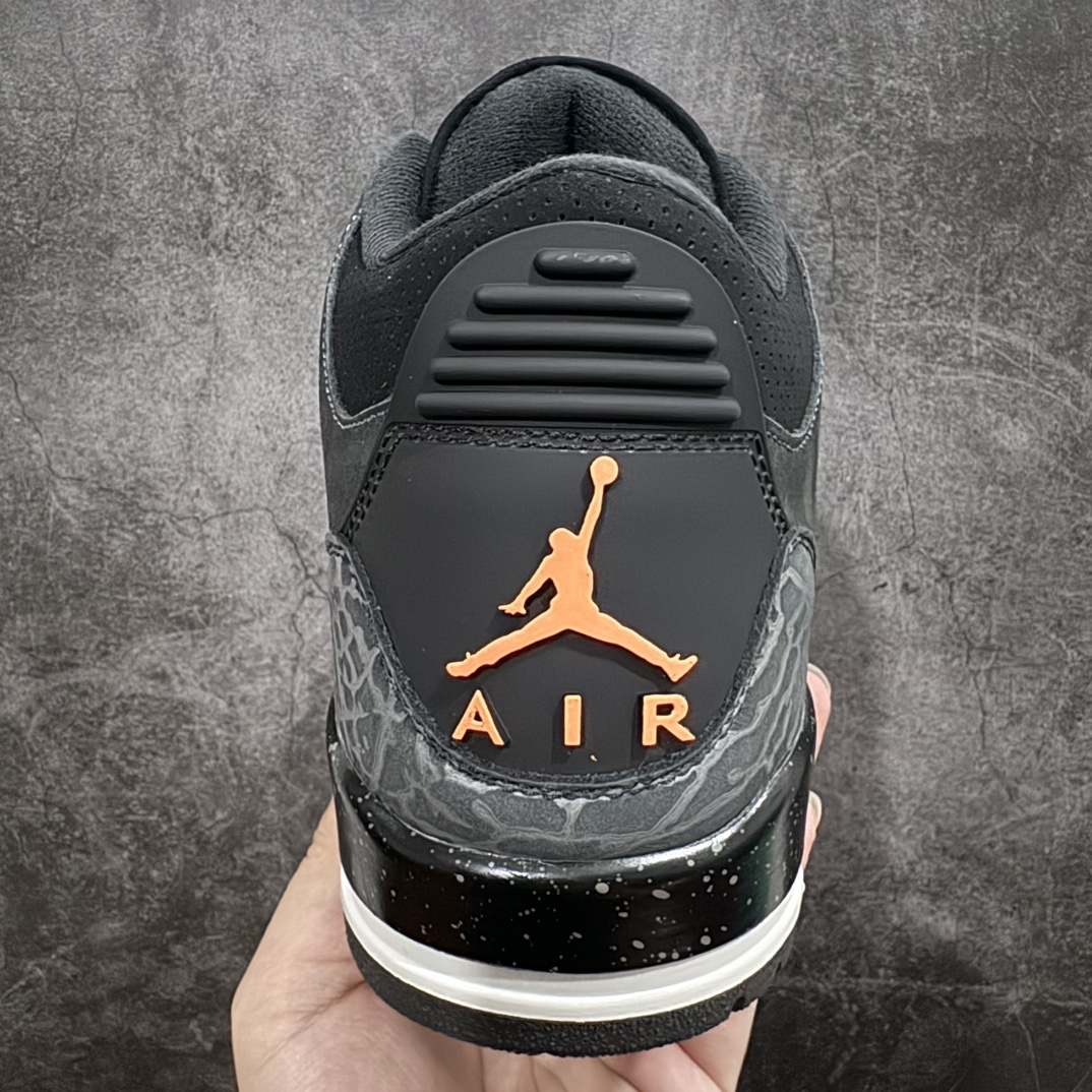 图片[4]-【巅峰版】Air Jordan AJ3 Retro 恐惧 CT8532-080 全套原纸板楦头开发 原厂大底磨具加持立体防滑纹理 原装可视Air Sole气垫 原汁原味最完美的三代版型 唯一正确鞋头趴度弧度高度鞋身腰线 原厂TPU彩虹扎染后跟饰片 正确内里反口里网布 皮料菱角分明不变形无多余毛边 广东原厂zp同批次手工大底描漆拉丝 市场唯一原厂鞋扣模具 原厂织唛标 原厂飞人电绣工艺 尾指中部跳三针 独家绑鞋带手法 印刷中底布 四线拉帮 米色美纹纸贴合固定 进口港宝加持 后跟自然饱满 全鞋荧光划线卡点 追求极致完美 每一双都是工艺品 多重QC质检 超越公司货的品控标准 实实在在的免检产品  尺码：40 40.5 41 42 42.5 43 44 44.5 45 46 47.5 48.5 编码：T1440470-鞋库